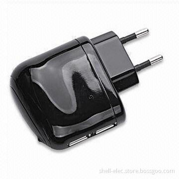USB Travel Charger/Universal Charger, Suitable for Mobile, PDAs, Digital Cameras, GPS and More